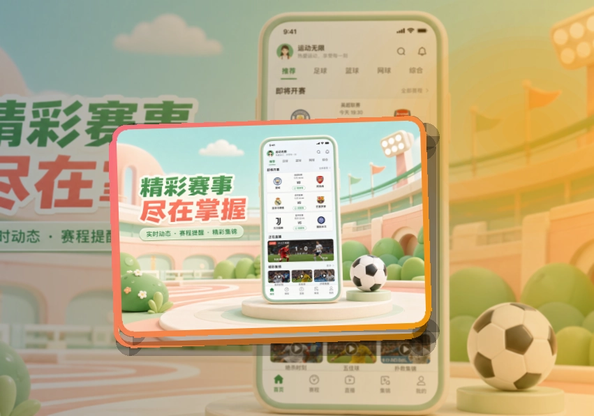 赛事控制台 · App快速入口 · 比赛状态一眼看懂界面展示